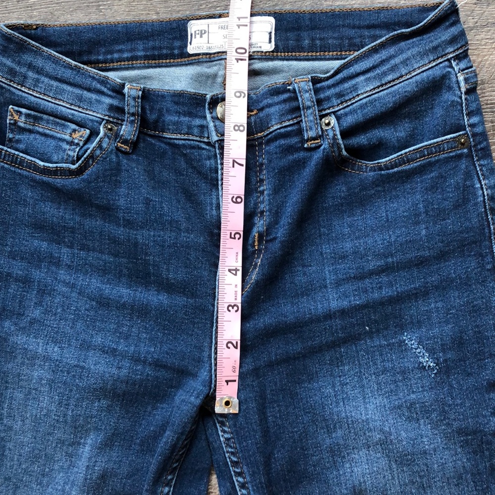 Free People Great Heights frayed skinny jeans - Picture 7 of 8